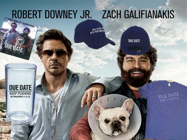 Due Date Movie Prize Pack 